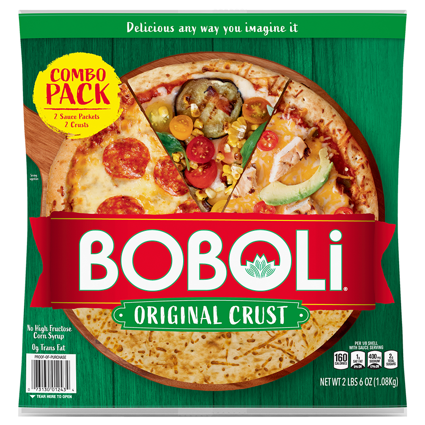 Boboli 12&#039;&#039; Original Pizza Crust Combo Pack 